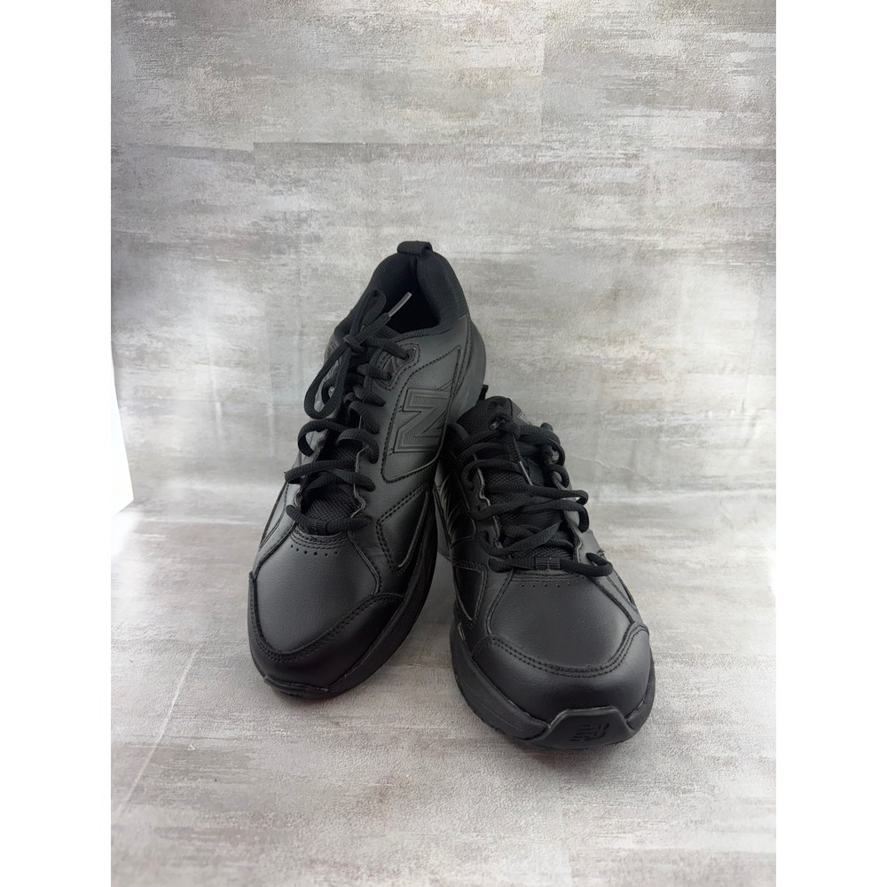 New Balance 626v2 Women Sz 9B Black Leather Work Shoes WID626K2 Slip Resistant